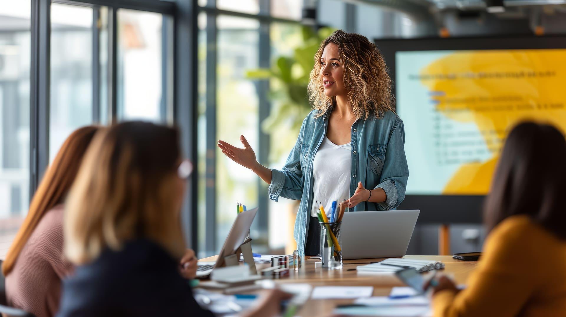 Team participating in ServiceNow enablement workshop